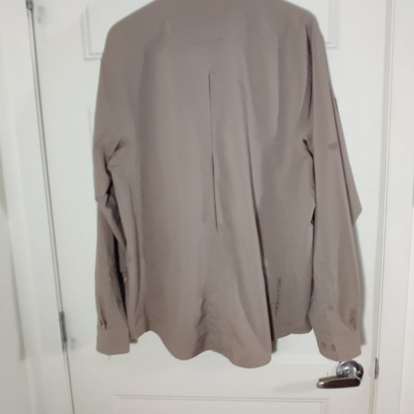 Nike ACG Taupe Dri-FIT ADV UV Devastation Trail Shirt Medium - Picture 4 of 4